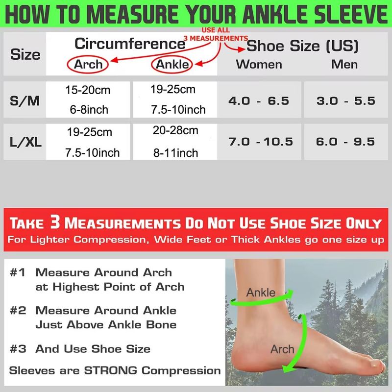 Guide des tailles VAMENZA MAINTIEN+